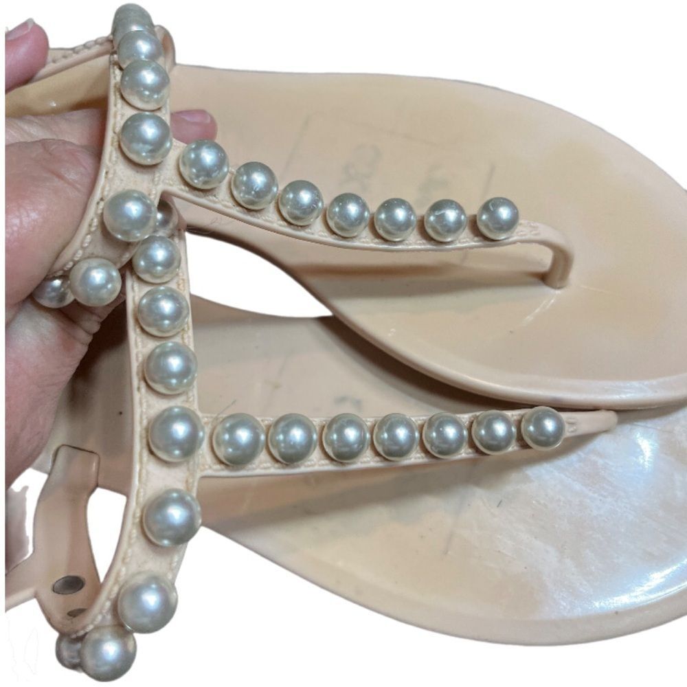 Stuart weitzmann Goldie jelly sandal PLEASE READ - Picture 4 of 7